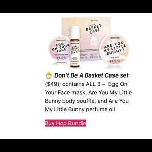 Perfectly Posh~Don’t Be a Basket Case~3 piece set~New and Sealed in box